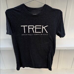 Trek bike shirt navy heather color. Size men’s medium